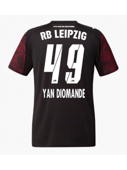 RB Leipzig Yan Diomande #49 Rezervni Dres 2025-26 Kratak Rukavima
